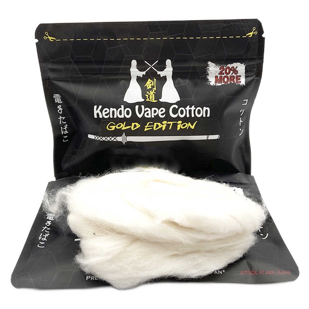 Vaping Goods - Nuovo cotone Kendo edizione oro cotone