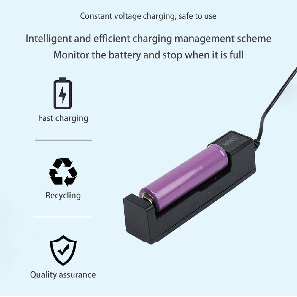 Vape Battery 18650 - Caricabatterie Universale 18650 USB Intelligente a