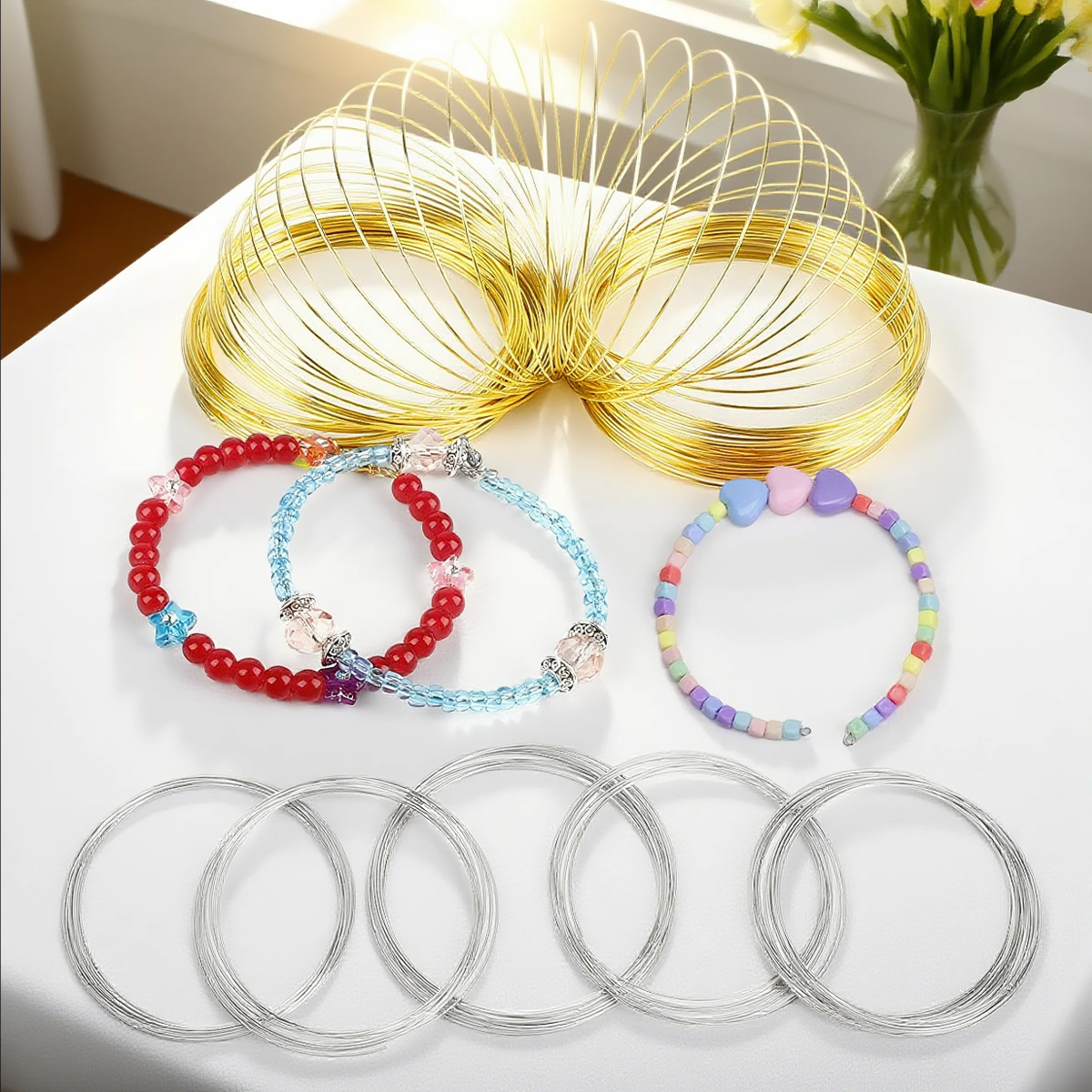 Coil Building Kit - Filo Memory Wire in Acciaio Inox